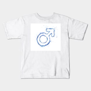 Male water sign Kids T-Shirt